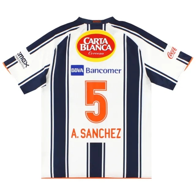 2008-09 Monterrey Nike Home Shirt Sanchez #5 XL - Central and South American Clubs / Excellent / XL