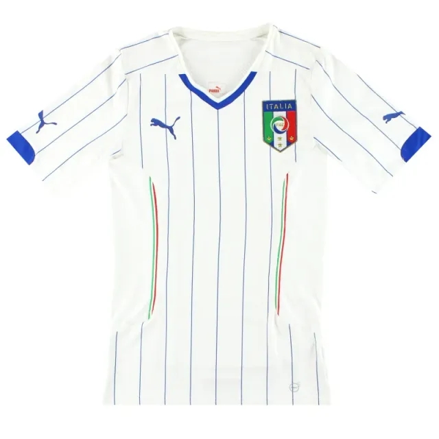 2014-15 Italy Puma Authentic Away Shirt L - Italy / Excellent / Large