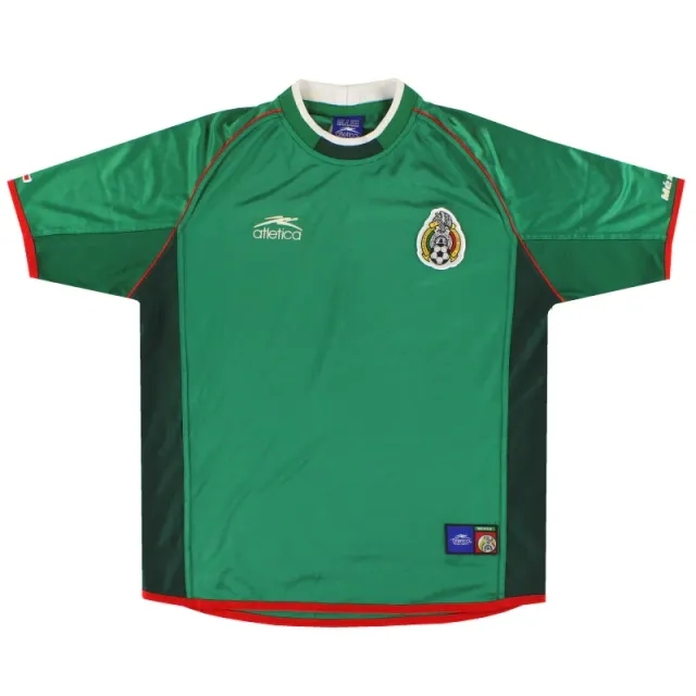 2001-02 Mexico Nike Home Shirt M - Mexico / Excellent / Medium