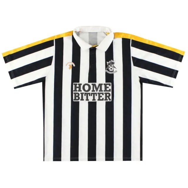 1989-91 Notts County Home Shirt L - Notts County / Excellent / Large