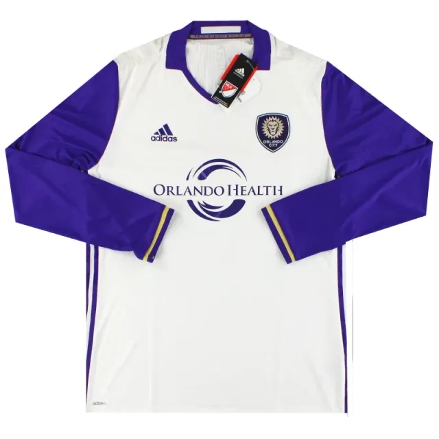 2017 Orlando City adidas Player Issue Away Shirt *w/tags* L/S XL - USA Soccer Clubs / w/tags / XL