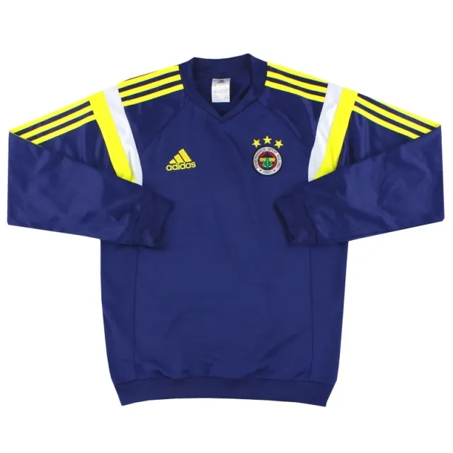 2014-15 Fenerbahce adidas Sweatshirt S - Fenerbahce / Excellent / Small