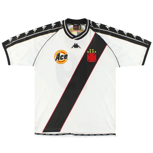 1999 Vasco da Gama Kappa Away Shirt #19 L - Central and South American Clubs / Very good / Large