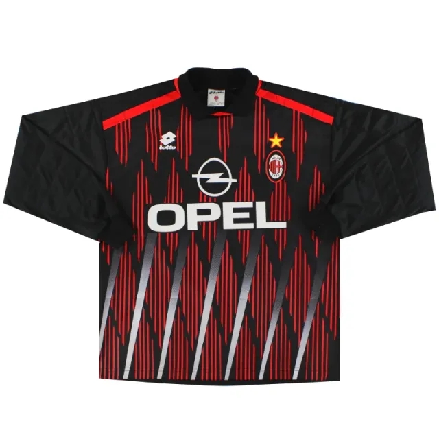 1996-97 AC Milan Lotto Goalkeeper Shirt XL - AC Milan / Excellent / XL