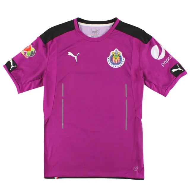 2016-17 C.D Guadalajara Puma Goalkeeper Shirt M - Central and South American Clubs / Excellent / Medium