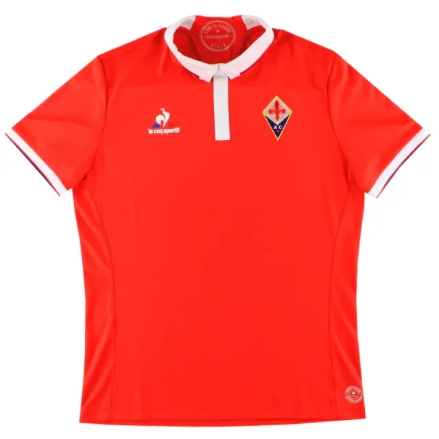 2016-17 Fiorentina Le Coq Sportif Third Shirt L - Fiorentina / Excellent / Large