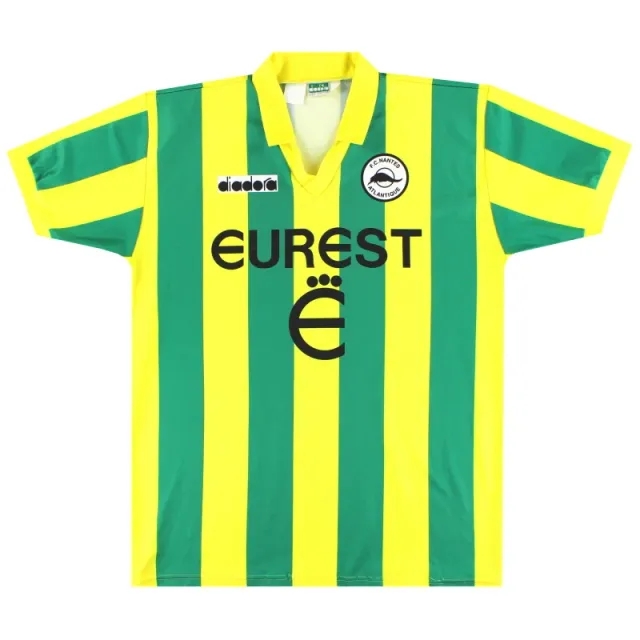 1994-95 Nantes Diadora Home Shirt XL - Other French Clubs / Excellent / XL
