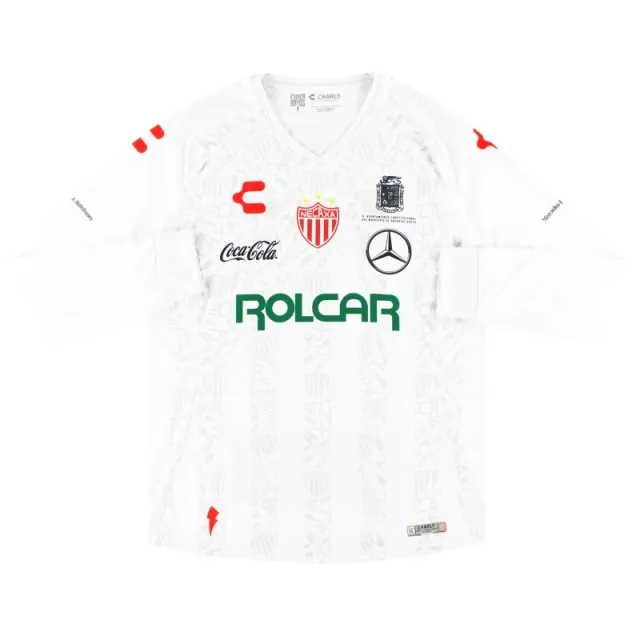 2019-20 Necaxa Charly Home Shirt L/S L - Central and South American Clubs / Excellent / Large