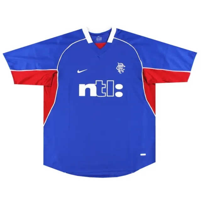 2001-02 Rangers Nike Home Shirt *As New* XL - Rangers / As New / XL