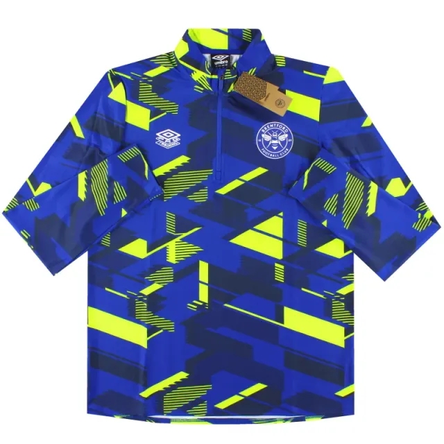 2023-24 Brentford Umbro Mid Layer 1/4 Zip Top *BNIB* - Brentford / BNIB / Medium