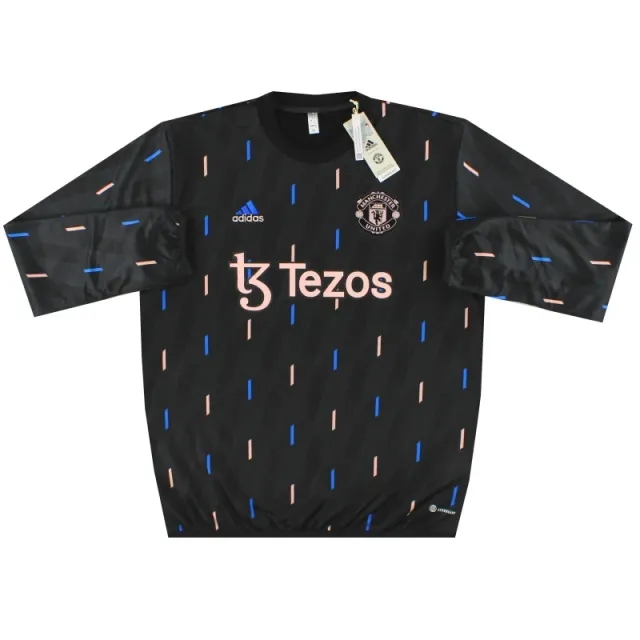 2022-23 Manchester United adidas Pre Match Warm Up Sweatshirt *BNIB* - Manchester United / BNIB / XL