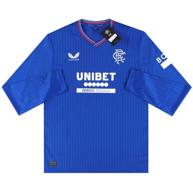 2023-24 Rangers Castore Home Shirt L/S *BNIB* - Rangers / BNIB / XL
