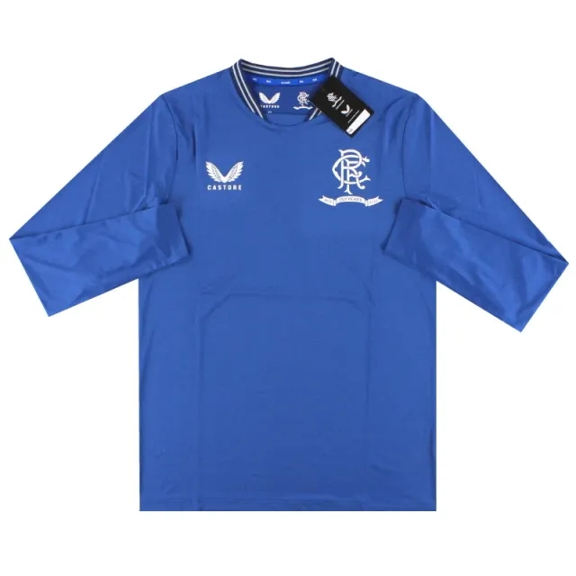 2022-23 Rangers Castore Travel Tee L/S *BNIB* S - Rangers / BNIB / Small