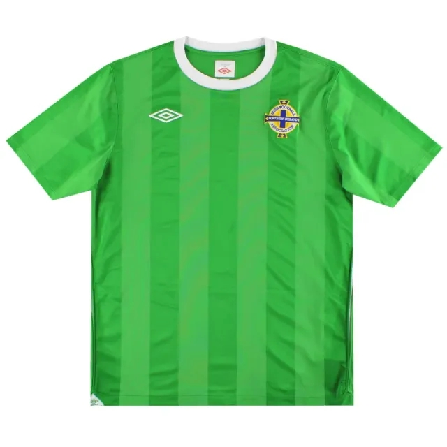 2010-12 Northern Ireland Umbro Home Shirt L - Northern Ireland / Excellent / Large