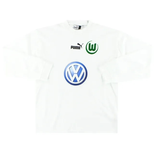 1999-00 Wolfsburg Puma Training Shirt #6 L - Other German Clubs / Very Good / Large