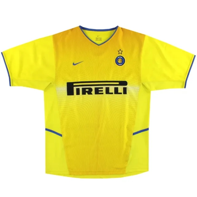 2002-03 Inter Milan Nike Third Shirt *Mint* M - Inter Milan / Mint / Medium