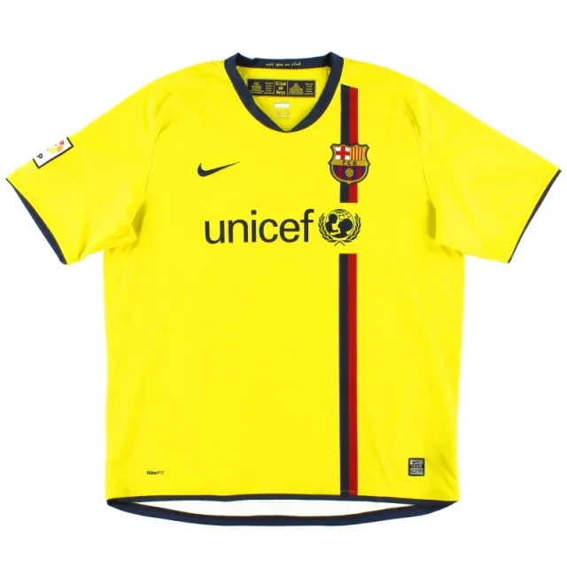 2008-10 Barcelona Nike Away Shirt L - Barcelona / Excellent / Large
