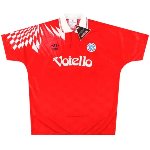 1991-93 Napoli Umbro Third Shirt *w/tags* XL - Napoli / w/tags / XL