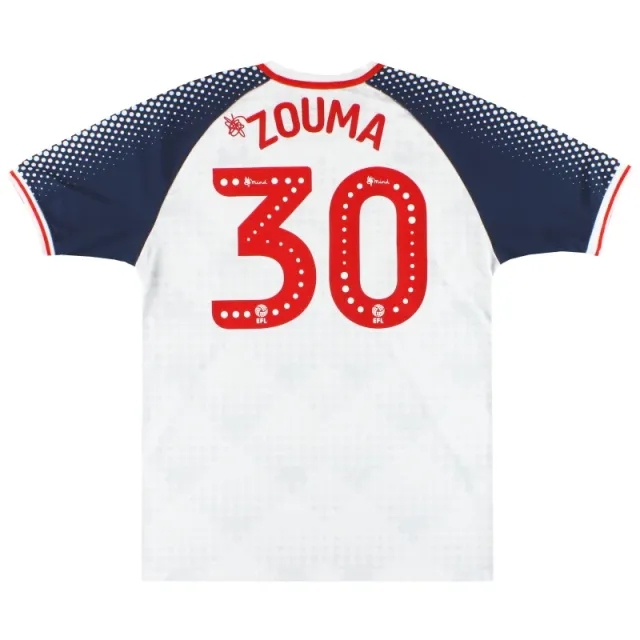 2019-20 Bolton Established 1877 Home Shirt Zouma #30 L - Bolton Wanderers / Excellent / Large
