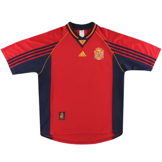 1998-99 Spain adidas Home Shirt XL - Spain / Excellent / XL