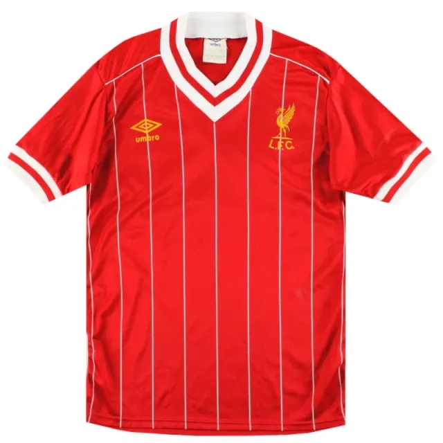1982-85 Liverpool Umbro Home Shirt S - Liverpool / Very good / Small