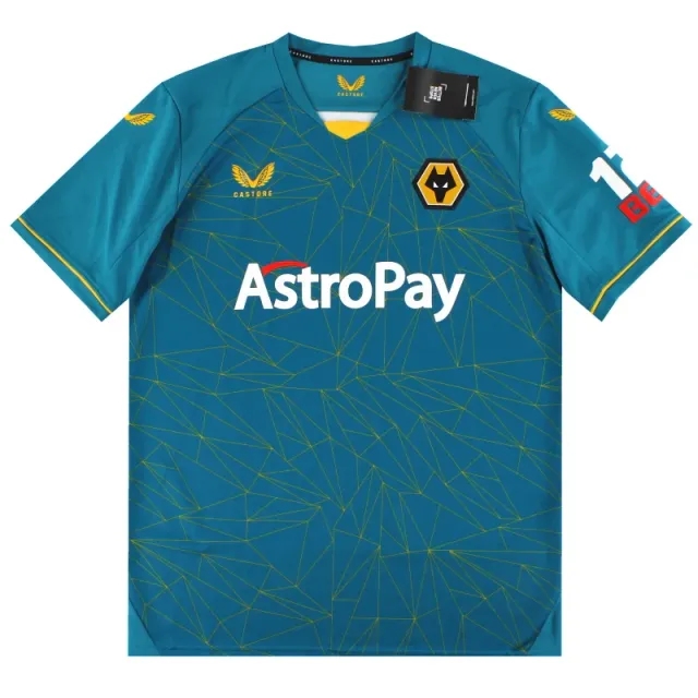 2022-23 Wolves Castore Away Shirt *w/tags* - Wolves / w/tags / XL