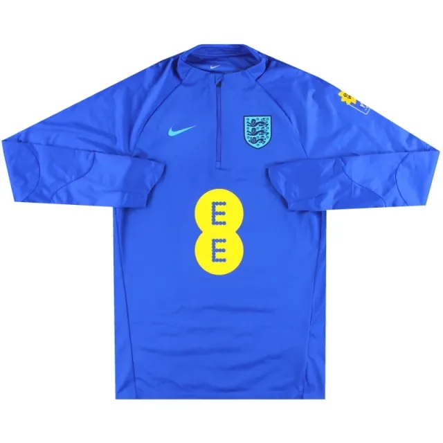 2022-23 England Nike Storm-Fit Player Issue 1/4 Zip Top *As New* - England / As New / Small