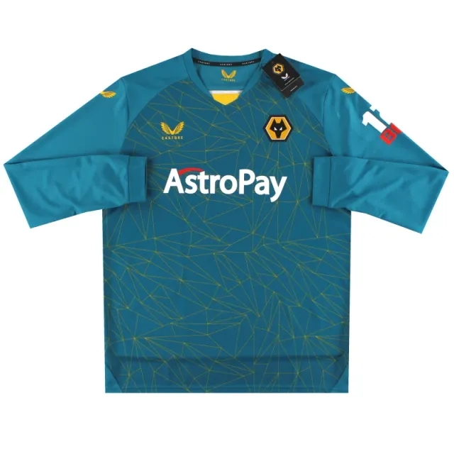 2022-23 Wolves Castore Pro Away Shirt L/S *w/tags* - Wolves / w/tags / Small