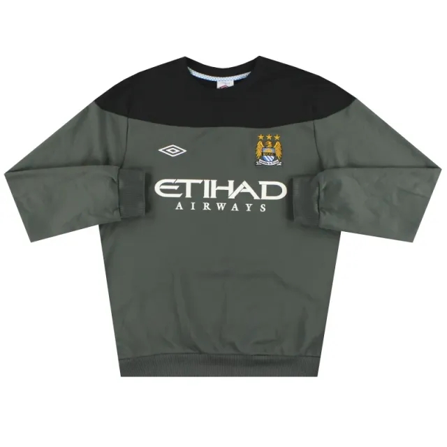 2011-12 Manchester City Umbro Training Sweatshirt XL - Manchester City / Excellent / XL
