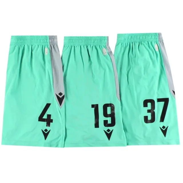 2022-23 SPAL Macron Player Issue Away Shorts *As New* - Other Italian Clubs / XL / 4