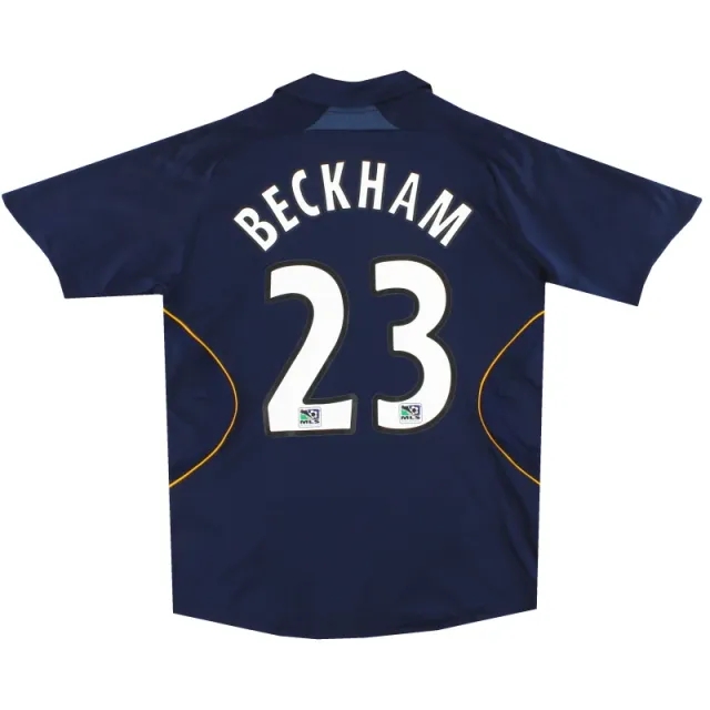 2007-08 LA Galaxy adidas Away Shirt Beckham #23 S.Boys - USA Soccer Clubs / Excellent / Small Boys