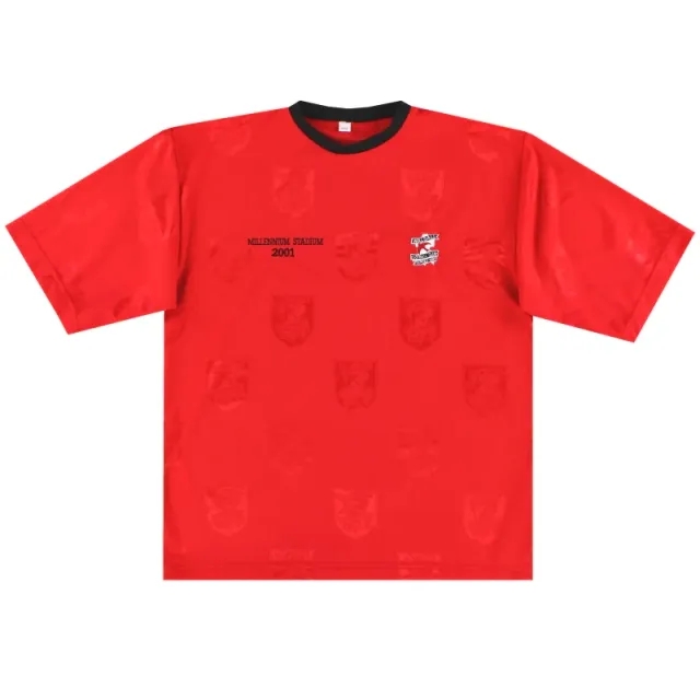 2001 Walsall 'Millennium Stadium' Fan Shirt L.Boys - Walsall / Excellent / Large Boys