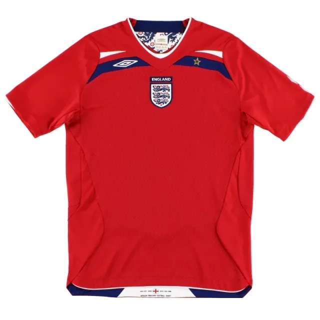 2008-10 England Umbro Away Shirt L - England / Excellent / Large