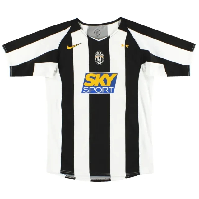 2004-05 Juventus Nike Home Shirt L.Boys - Juventus / Excellent / Youth