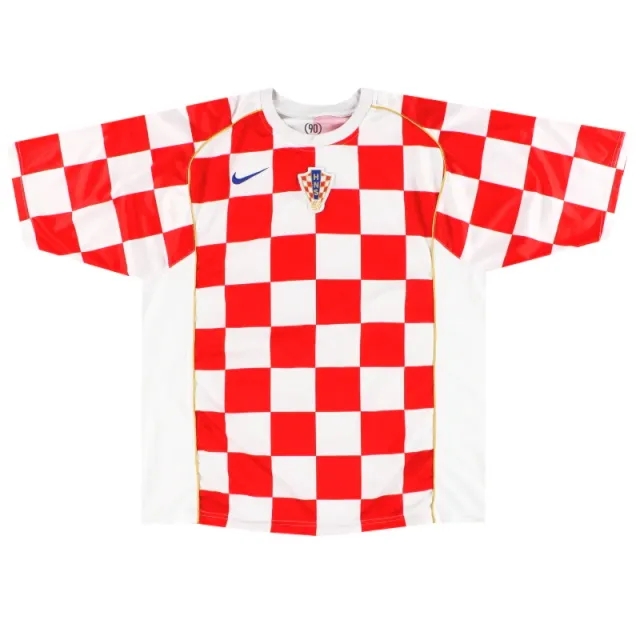 2004-06 Croatia Nike Basic Home Shirt XL - Croatia / Very Good / XL