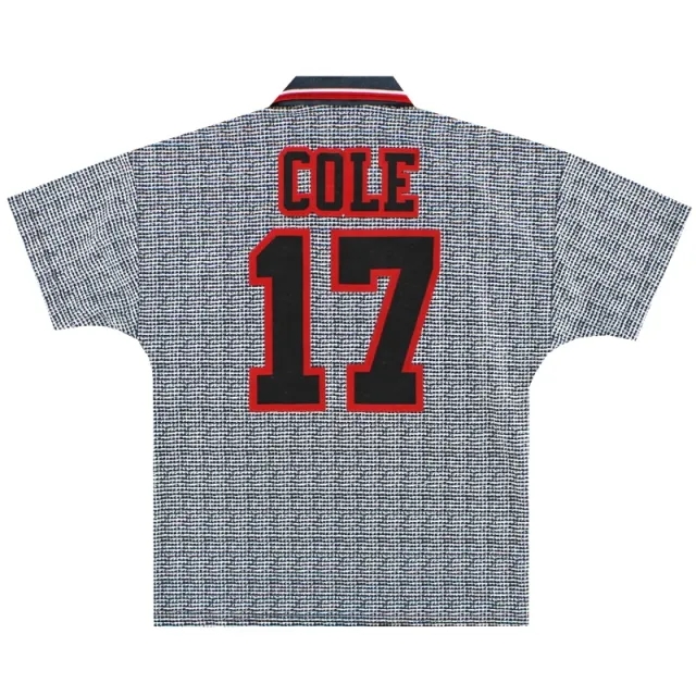 1995-96 Manchester United Umbro Away Shirt Cole #17 L.Boys - Manchester United / Excellent / Youth