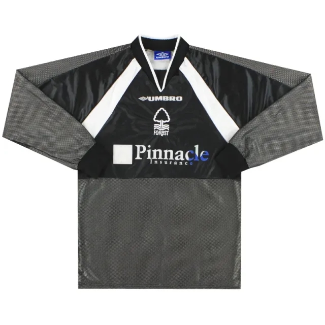 1997-99 Nottingham Forest Umbro Goalkeeper Shirt L - Nottingham Forest / Excellent / Large