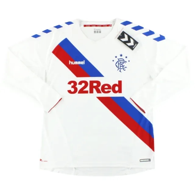 2018-19 Rangers Hummel Away Shirt L/S *BNIB* - Rangers / BNIB / XL