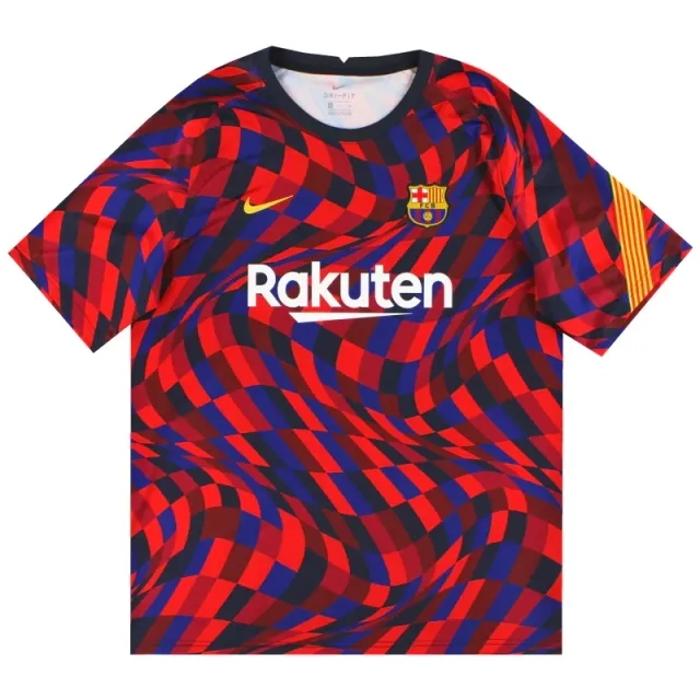 2020-21 Barcelona Nike Pre-Match Shirt XL - Barcelona / Excellent / XL