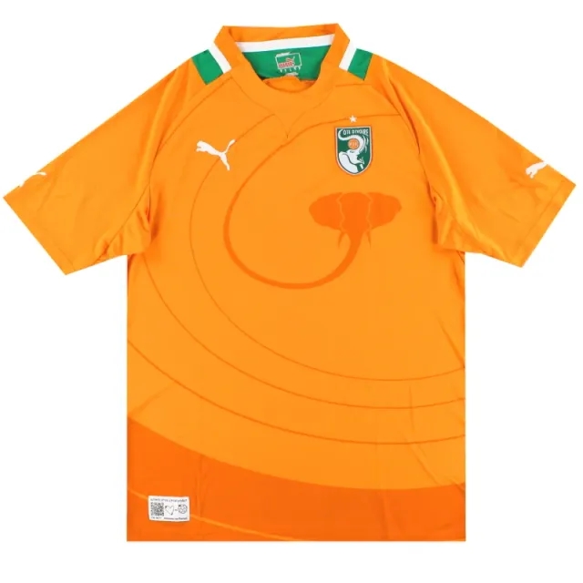 2012-13 Ivory Coast Puma Home Shirt L - African / Very good / Large