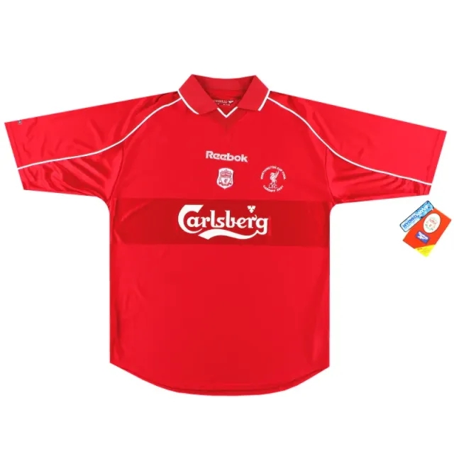 2000-02 Liverpool Reebok 'Cup Final' Home Shirt *w/tags* L - Liverpool / w/tags / Large