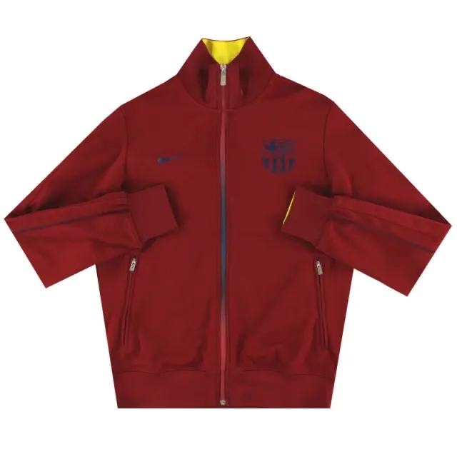 2013-14 Barcelona Nike N98 Track Jacket M - Barcelona / Excellent / Medium