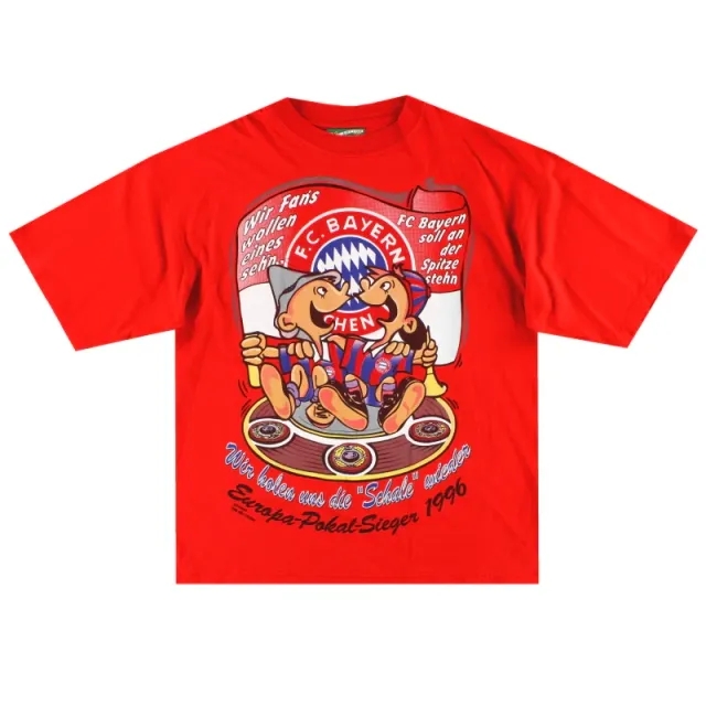 1996 Bayern Munich Graphic Tee L - Bayern Munich / Excellent / Large