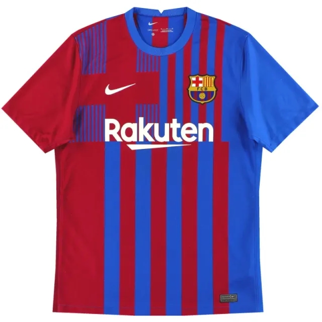 2021-22 Barcelona Nike Home Shirt M - Barcelona / Excellent / Medium