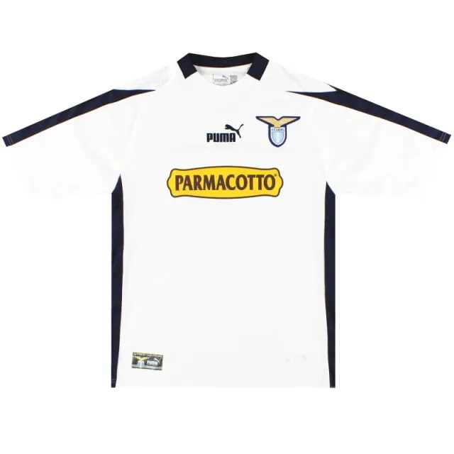 2003-04 Lazio Puma Away Shirt L - Lazio / Excellent / Large