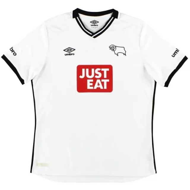 2015-16 Derby County Umbro Home Shirt L - Derby County / Very good / Large