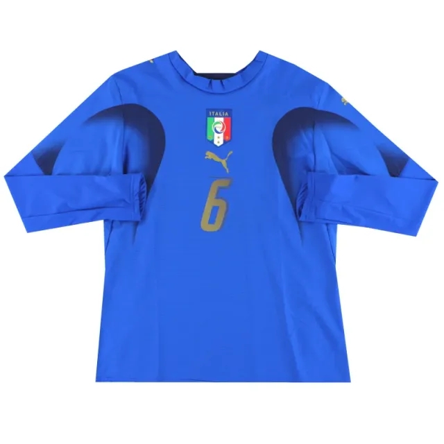 2006-07 Italy Player Issue Home Shirt #13 L/S Women's 14 - Italy / Excellent / Women's 14