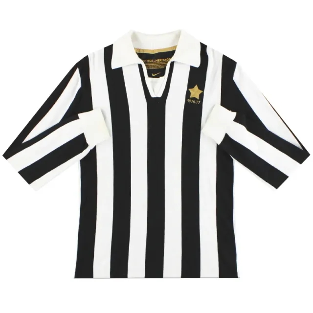 2007-08 Juventus Nike 1957 Football Heritage Shirt M - Juventus / Excellent / Medium
