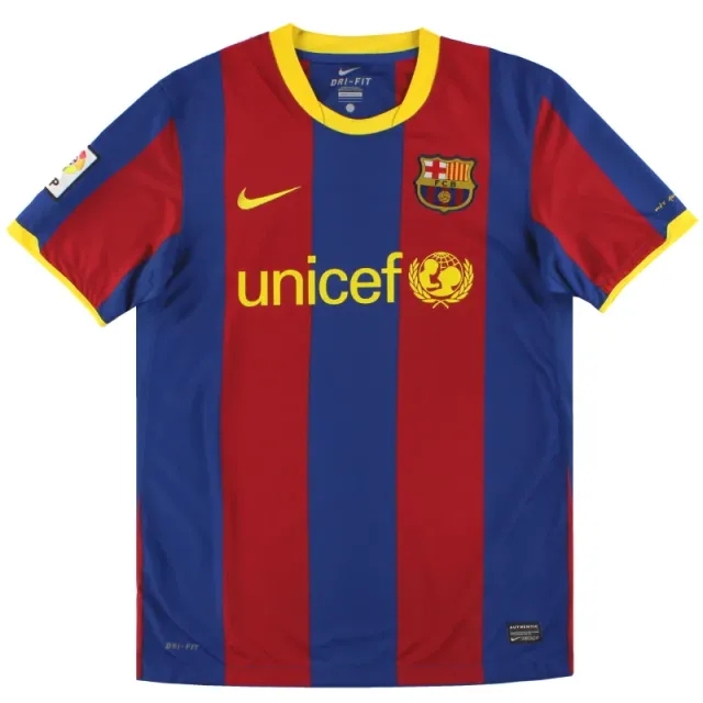 2010-11 Barcelona Nike Home Shirt S - Barcelona / Excellent / Small