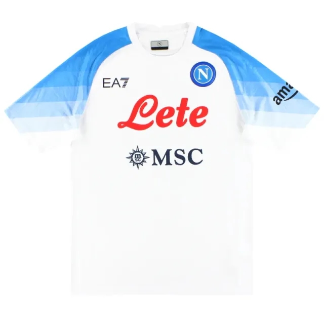 2022-23 Napoli EA7 Away Shirt *As New* - Napoli / As New / Medium